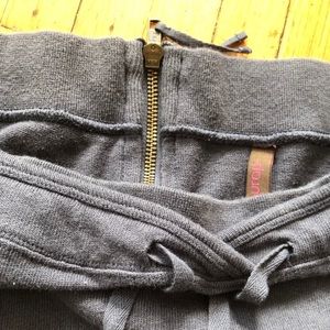 Wrap London • Rugby knit cotton midi skirt